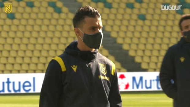Corchia's first game at FC Nantes